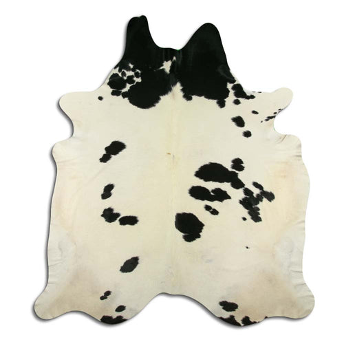Schwarz-Weißes Kuhfell XXL