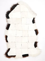 Genähtes Schaffell 'Patchwork' XXL