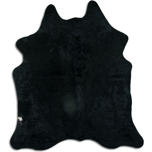 Schwarzes Kuhfell XL