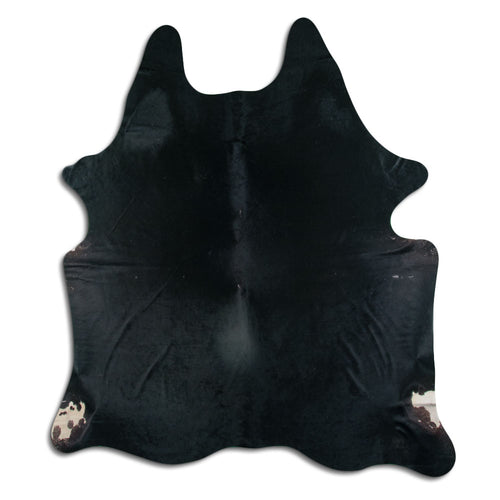Schwarzes Kuhfell XXL