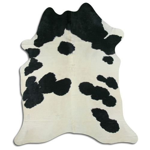 Schwarz-Weißes Kuhfell XXL