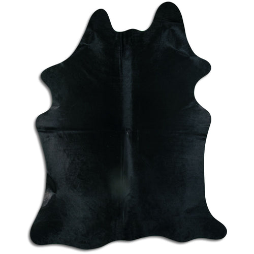 Schwarzes Kuhfell XXL