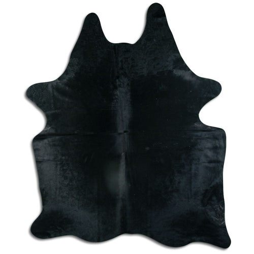 Schwarzes Kuhfell XXL