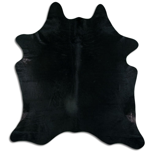 Schwarzes Kuhfell XXL
