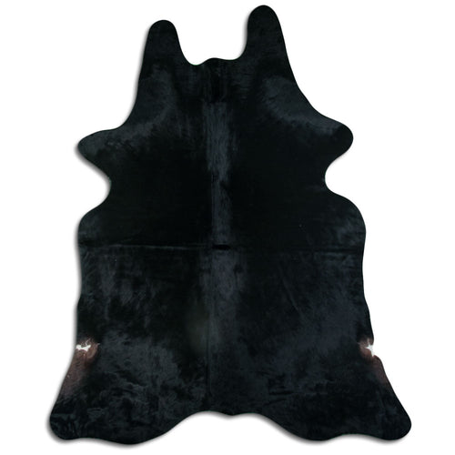 Schwarzes Kuhfell XXL