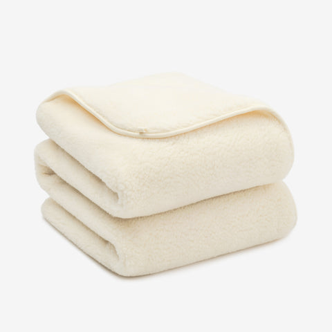 Wolldecke „Luka“ aus Merinowolle | zweilagig