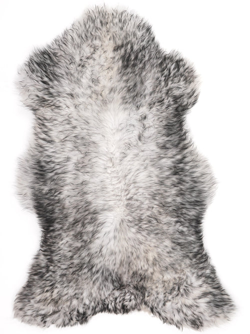 Mufflon Lammfell Schwarz XL