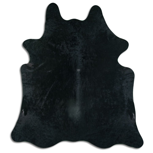 Schwarzes Kuhfell XL